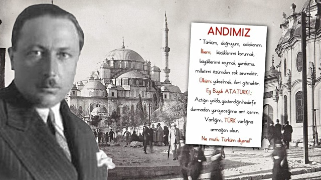 Yörük teyze Andımız’ı okudu: Herkesin tüyleri diken diken oldu