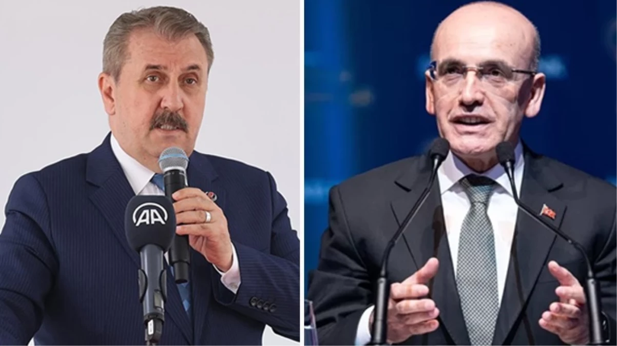 BBP lideri Destici'den Mehmet Şimşek'e