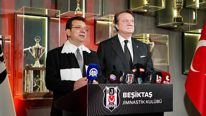 İmamoğlu'ndan, Beşiktaş'a ziyaret