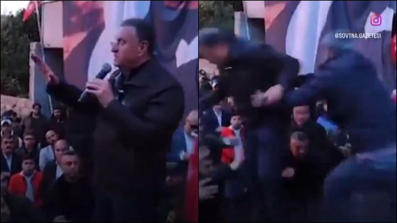 Lütfü Savaş saldırıya uğradı