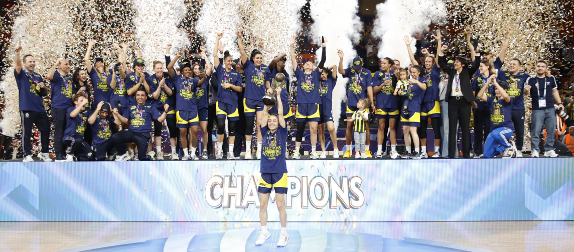 Fenerbahçe Kadın Basketbol Takımı EuroLeague şampiyonu oldu!
