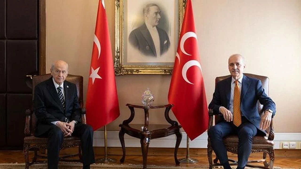 Numan Kurtulmuş'tan Devlet Bahçeli'ye