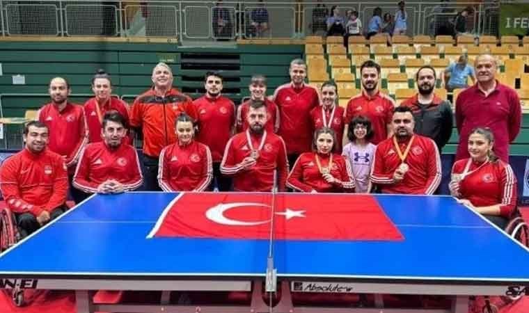 Slovenya’dan Türk tenisçiler geçti: Toplam 3 madalya!