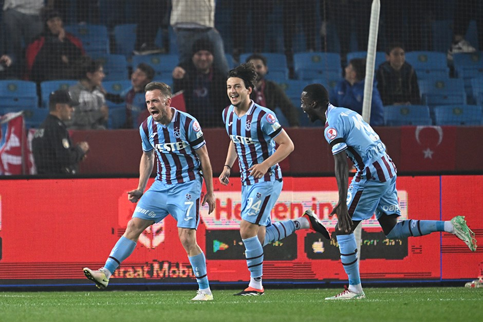 Trabzonspor, Vavacars Karagümrük’ü Türkiye Kupası’ndan 4 golle eledi