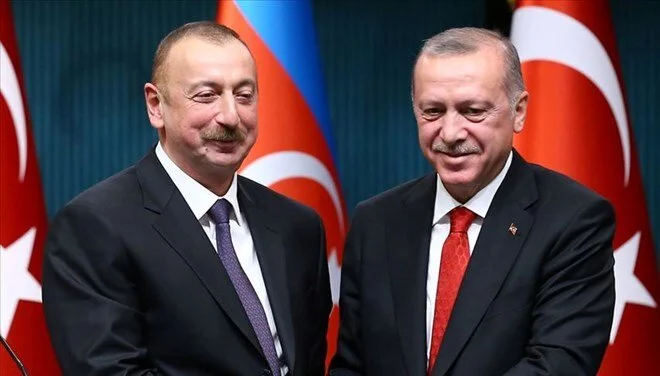 Cumhurbaşkanı Erdoğan ve Aliyev görüşmesinde Kıbrıs vurgusu!