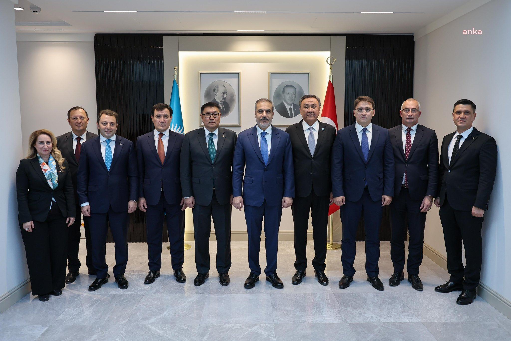 Hakan Fidan, Türk Devletleri Teşkilatı’na üye ülkelerin Dışişleri Bakan Yardımcıları ile görüştü
