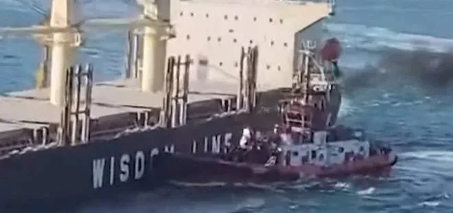 İstanbul Boğazı’nda Üsküdar açıklarında iki gemi çarpıştı