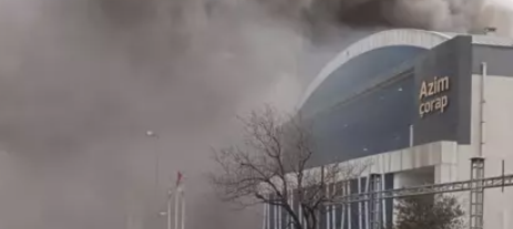 Esenyurt'ta fabrika yangını!