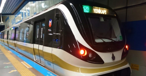 İstanbul Yenikapı metro istasyonunda yangın!