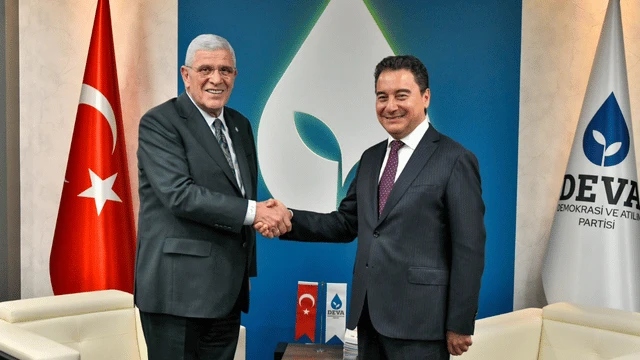 İYİ Parti Genel Başkanı Dervişoğlu, DEVA Partisi Genel Başkanı Babacan'ı ziyaret etti