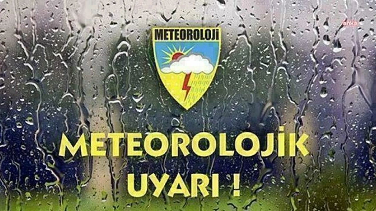 11 ilde kuvvetli sağanak yağış alarmı!