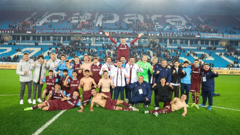 Trabzonspor U19 takımı tarih yazdı!