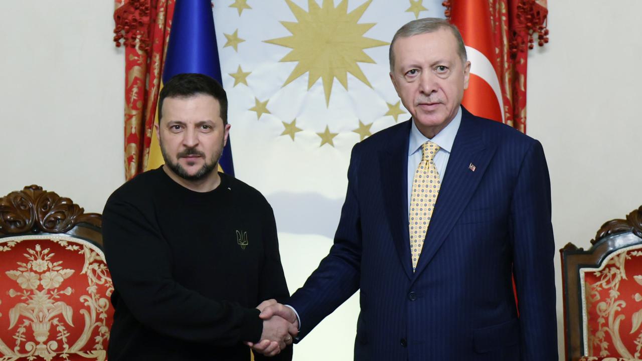 Cumhurbaşkanı Erdoğan ve Zelenski Ankara’da bir araya geldi