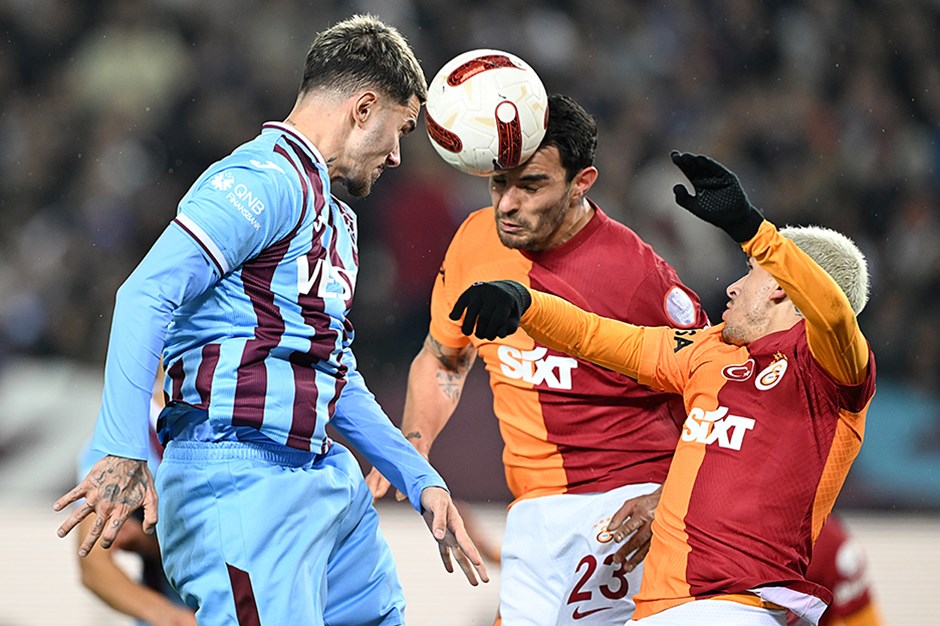 Galatasaray, Trabzonspor'u deplasmanda mağlup etti!