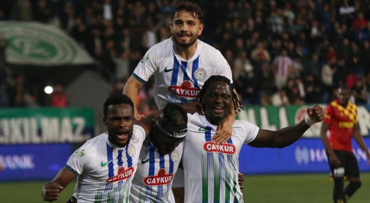 Rize'de 9 gollü maç!