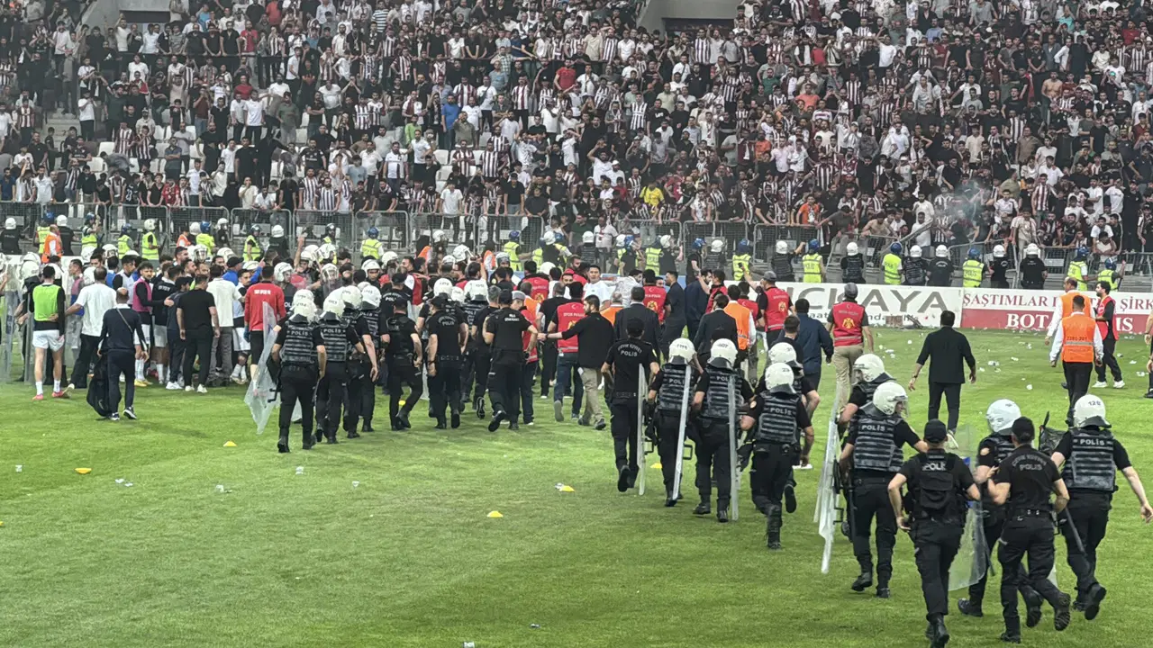TFF'den olaylı maç için ilk açıklama!
