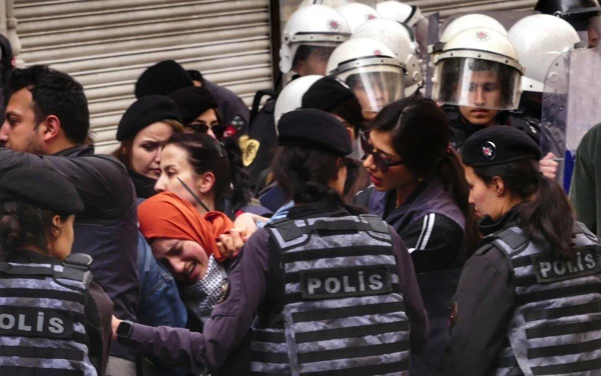 Ankara'da Filistin'e destek eyleminde 6 kişi gözaltına alındı
