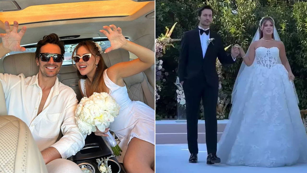 Feyyaz Şerifoğlu ile Merve Dinçkol evlendi