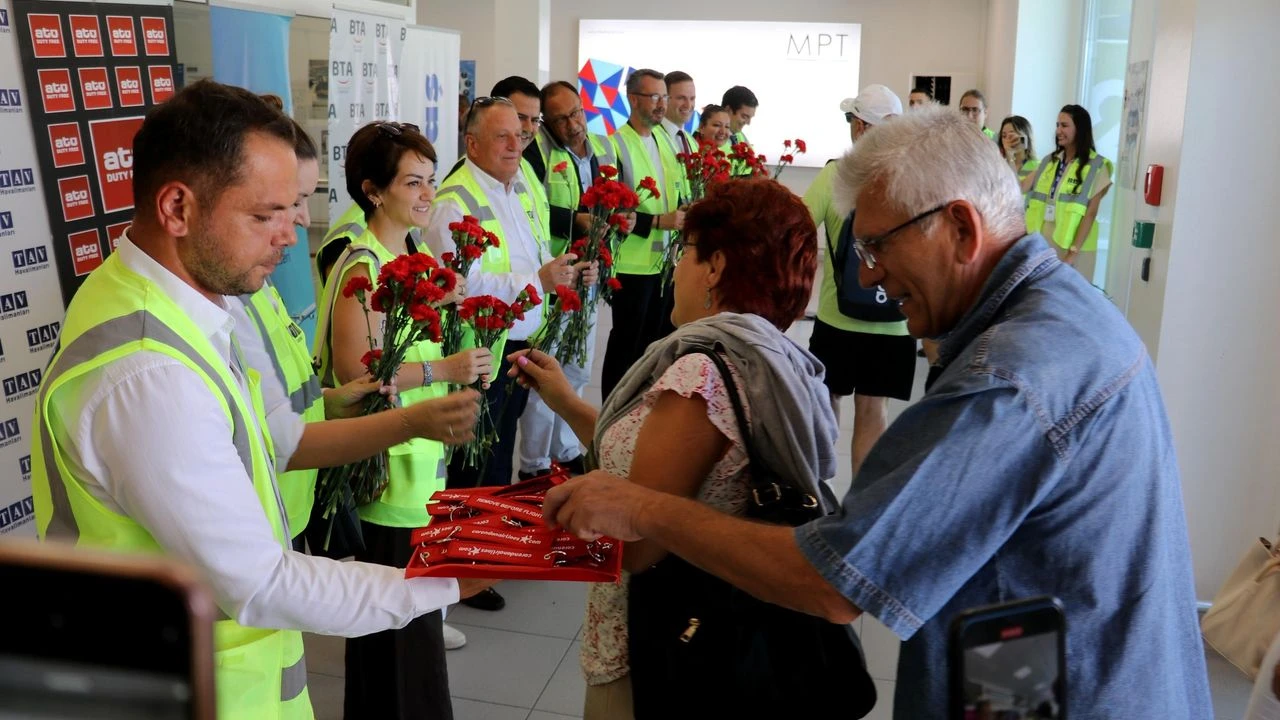 Macaristan’dan Gazipaşa-Alanya Havalimanı’na ilk sefer gerçekleşti