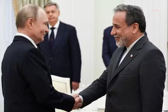 Rusya Devlet Başkanı Putin ile İran Dışişleri Bakanı Arakçi Kremlin'de bir araya geldi
