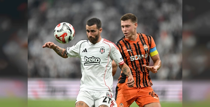 Beşiktaş, Shakhtar Donetsk'e yenildi: Rövanş maçı Polonya'da