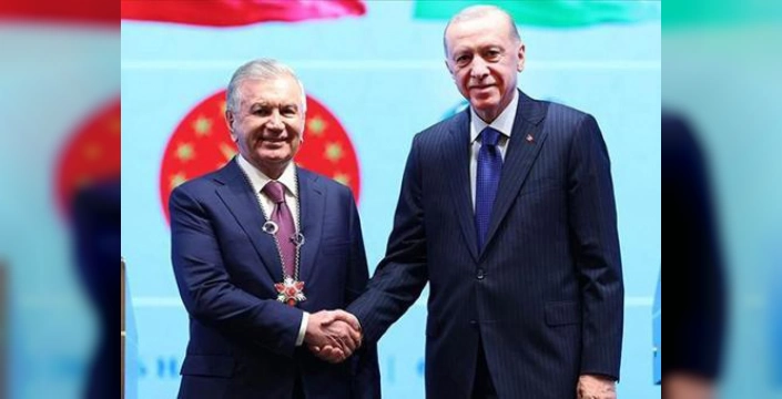 Erdoğan: Özbekistan ile ilişkilerimizi güçlendireceğiz