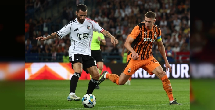 Beşiktaş, Shakhtar Donetsk'e elendi: Avrupa'da tarihte bir ilk