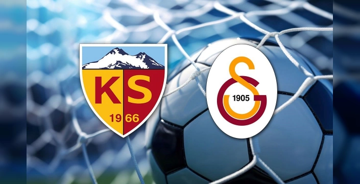 Kayserispor - Galatasaray maçı: Canlı yayın bilgileri ve detaylar
