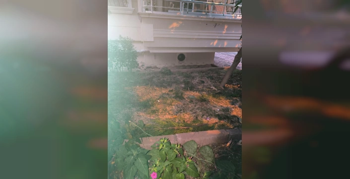 Samsun'da korkutan olay: Kız çocuğu balkondan düştü