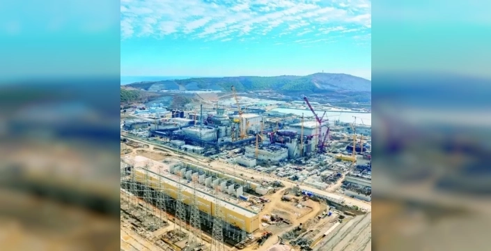 Akkuyu Nükleer Güç Santrali'nde ilk reaktör 2026'da devreye girecek