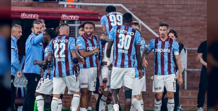 Trabzonspor, Kayserispor'u 4 golle geçti