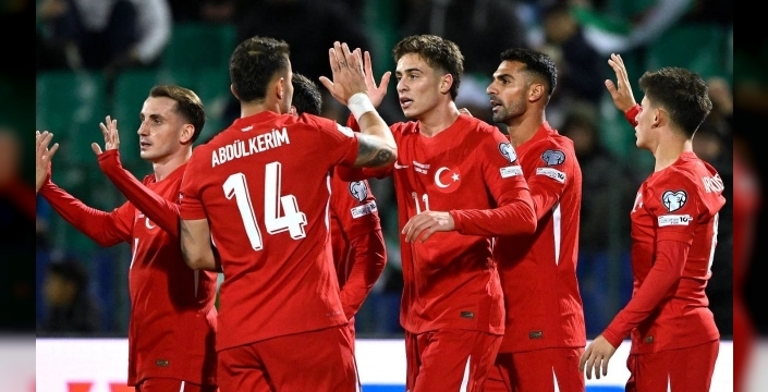 Türkiye, Bulgaristan'ı 6-1'le tarihe gömdü