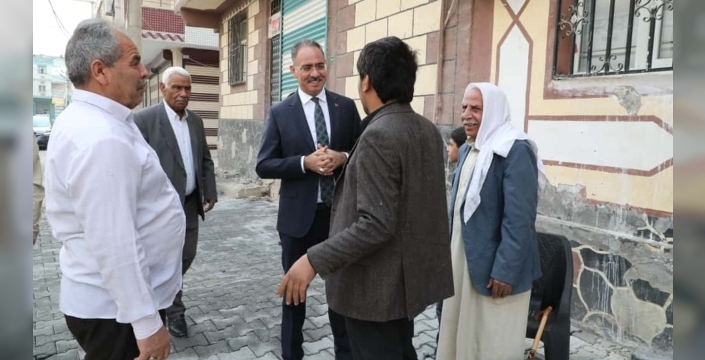 Eyyübiye'de altyapı yeniden doğuyor: Bozulan yollar tek tek onarılıyor!