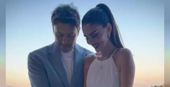 Mutlu beraberlik bitti! Ünlü oyuncu Tolga Güleç ve sunucu Öykü Cengiz'den şok ayrılık iddiası!