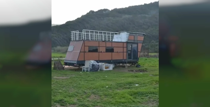 Bursa'da akılalmaz hırsızlık: 1.2 milyon liralık tiny house gece yarısı çalındı!