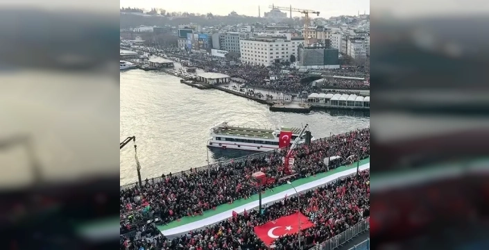 Gazze'den Türkiye'ye 1 Ocak çağrısı: İstanbul'da sesimizi dünyaya duyurun!