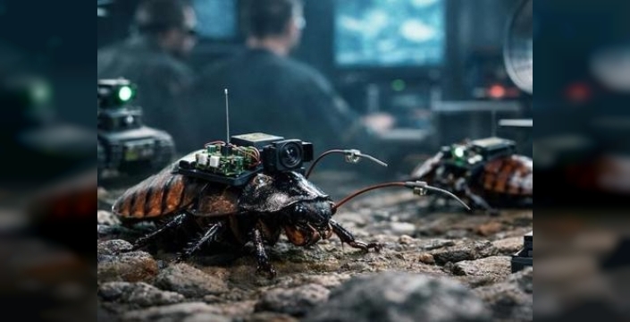 Hamamböcekleri casus robotlara dönüşüyor: Yeni nesil keşif teknolojisi mi?