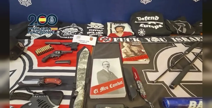 İspanya'da neonazi örgütüne şok baskın: 3 gözaltı