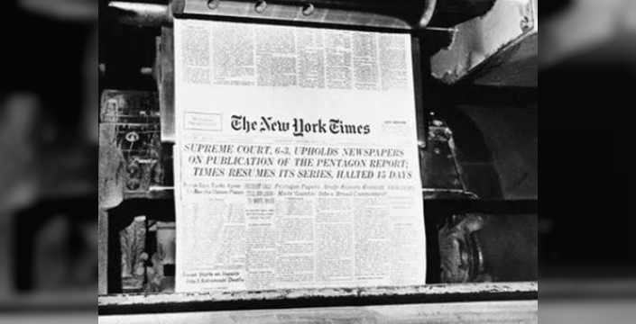 New York Times, Pentagon'u basın özgürlüğünü ihlal ettiği gerekçesiyle dava ediyor