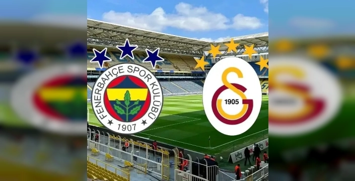 Süper Lig'de derbi heyecanı! Fenerbahçe - Galatasaray maçı saat kaçta, hangi kanalda?
