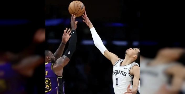 Victor Wembanyama, blok serisiyle NBA tarihine geçti