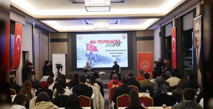 Sarıkamış'ta yürekleri ısıtan buluşma: Bakan Göktaş ve Hasan Kaçan gençlerle vatan sevgisini konuştu