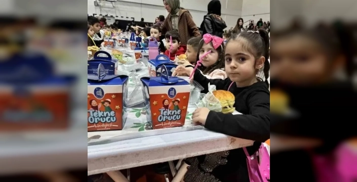 Çorum Belediyesi, çocuklara özel tekne orucu iftar programı düzenliyor