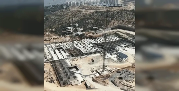 Hatay İskenderun'da 600 yataklı devlet hastanesi inşaatı sürüyor