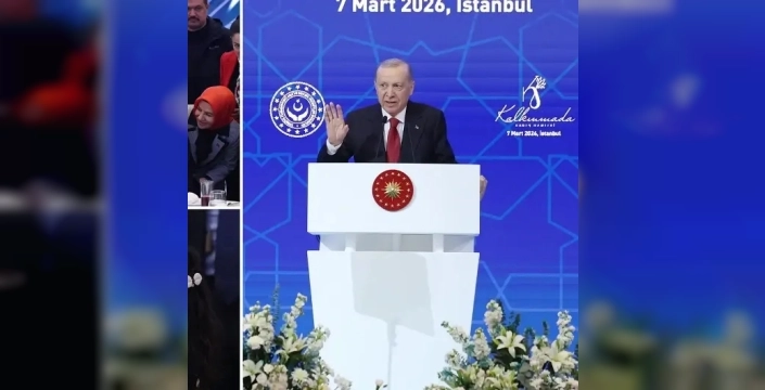 Cumhurbaşkanı Erdoğan: Kadına şiddet, insanlığa ihanet olarak kabul edilmeli