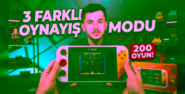 Nostalji dolu oyun keyfi: MyArcade Atari Gamestation Go inceleme