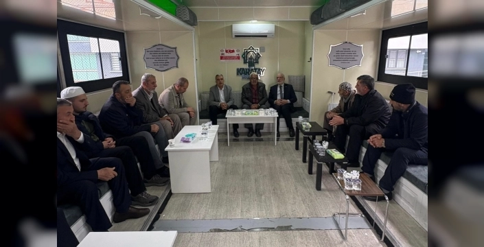 Saadet Partisi Milletvekili Mehmet Karaman Konya'da halkla ve bürokratlarla buluştu