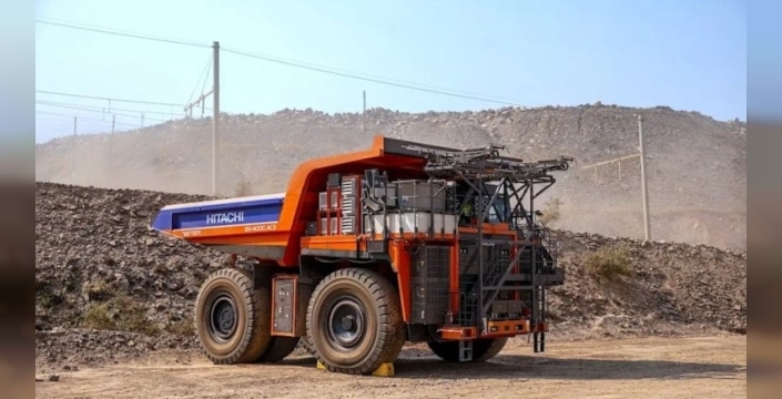 384 tonluk dev kamyon, madencilikte devrim yaratıyor