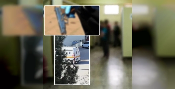 Bilecik'te okul tuvaletinde silah ve tehdit notu bulundu