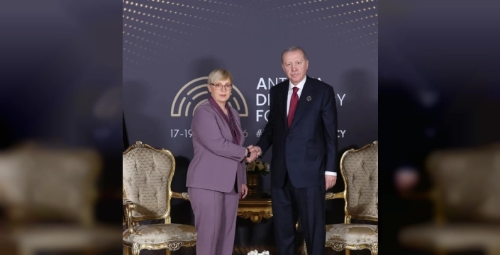 Cumhurbaşkanı Erdoğan, Antalya Diplomasi Forumu'nda yoğun görüşmelere imza attı